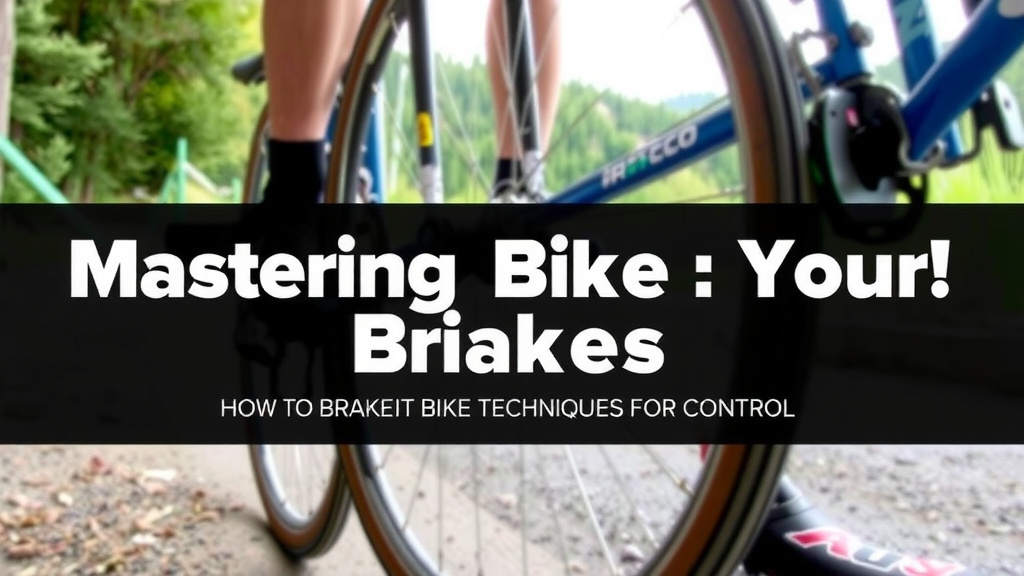 Mastering Your Mountain Bike Brakes