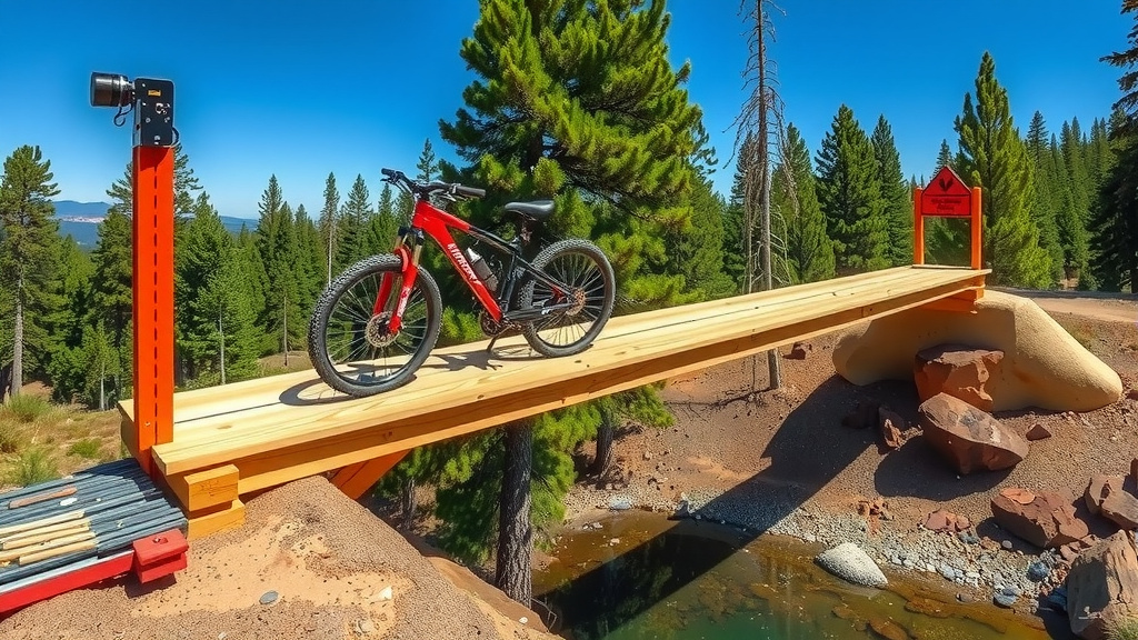 Constructing Your Own Mountain Bike Bridge