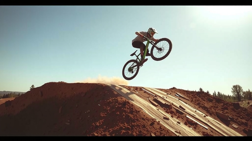 Constructing Your Own Dirt Mountain Bike Jump
