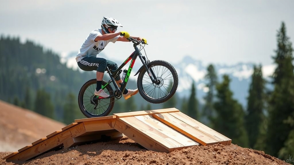 Constructing Your Wooden Mountain Bike Jump