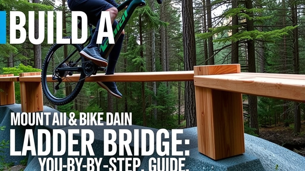 Build a Mountain Bike Ladder Bridge: Step-by-Step Guide