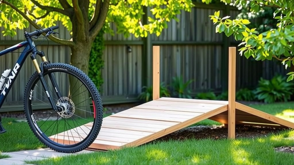 Building Your Backyard Mountain Bike Ramp