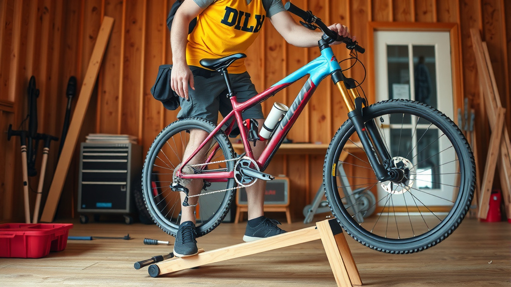 Constructing Your Own Mountain Bike Teeter Totter