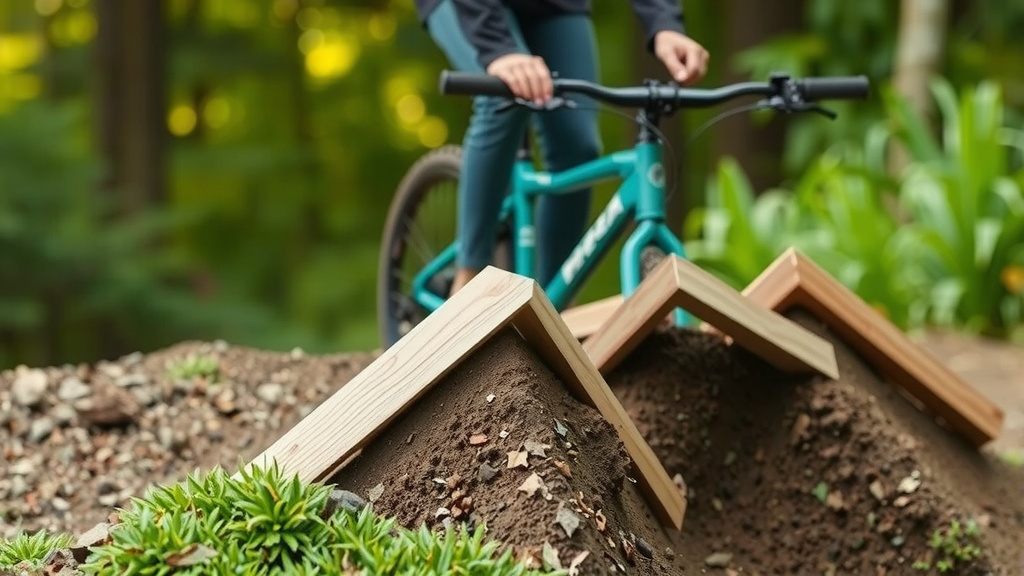 How to Build a Wooden Mountain Bike Berm