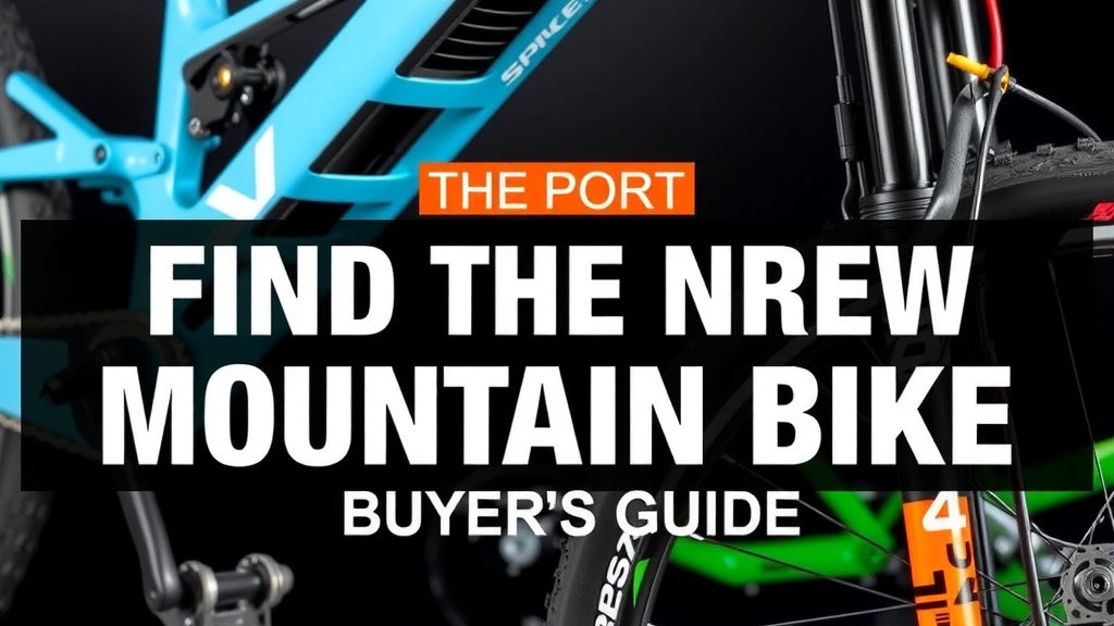 Find Your Perfect Mountain Bike: A Buyer's Guide