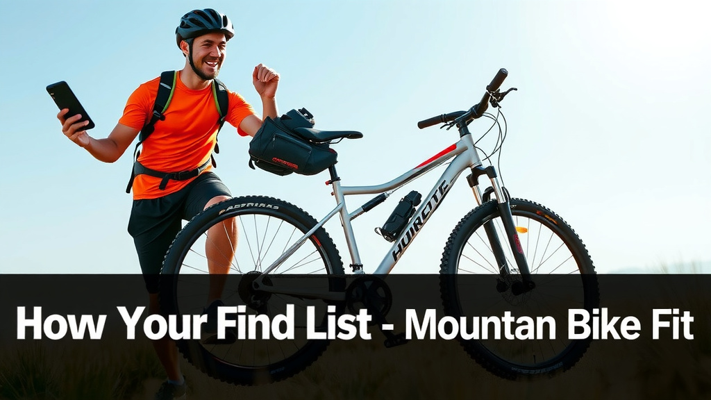 Finding Your Perfect Mountain Bike Fit