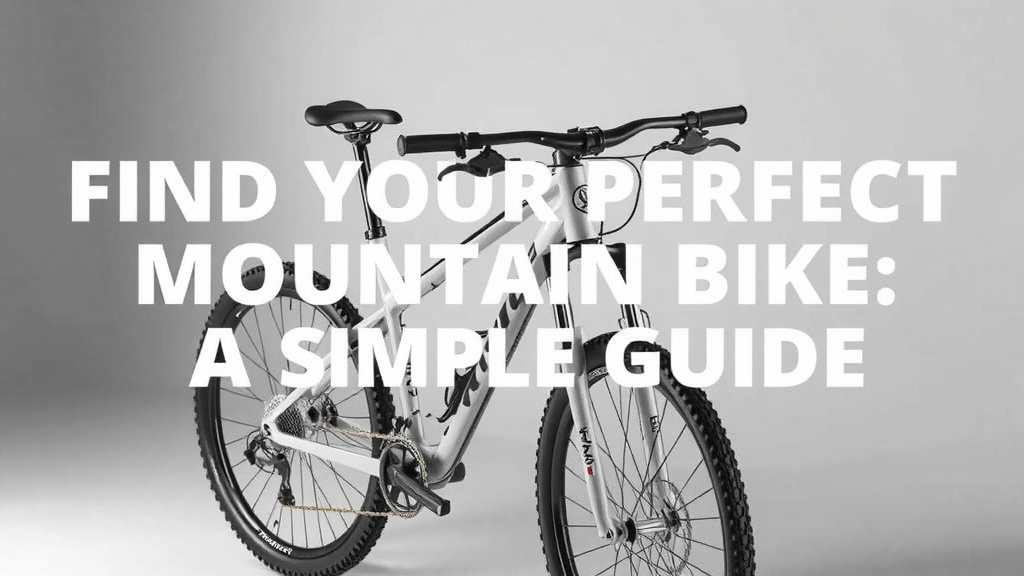 Find Your Perfect Mountain Bike Size: A Simple Guide