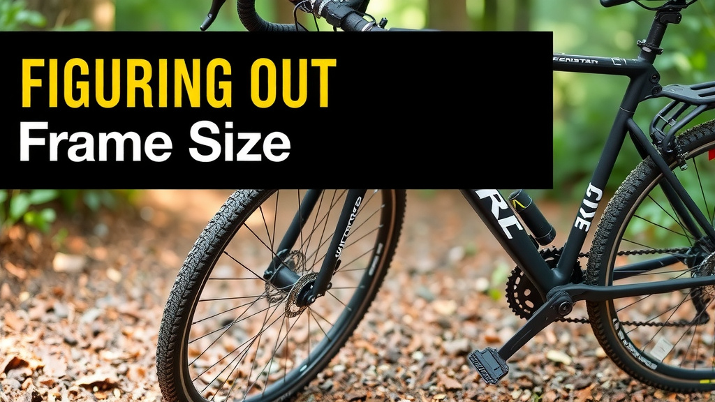 Figuring Out Your Mountain Bike Frame Size