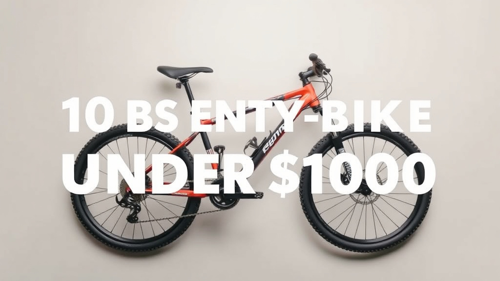 10 Best Entry-Level Mountain Bikes Under $1000