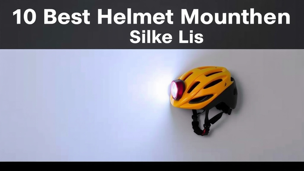 10 Best Helmet Mounted Mountain Bike Lights