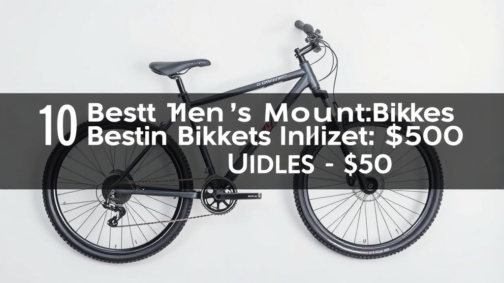 10 Best Men's Mountain Bikes Under $500