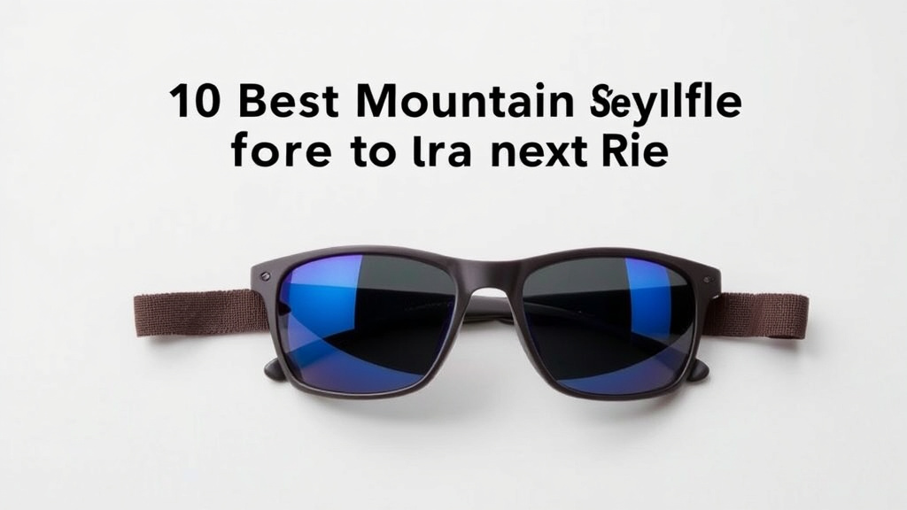 10 Best Mountain Bike Eyewear for Your Next Ride