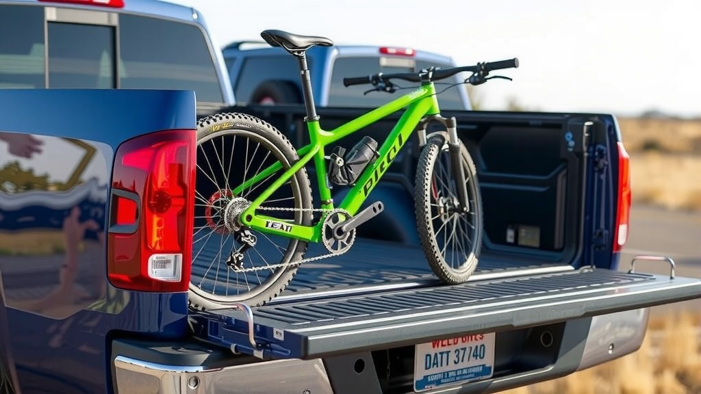 Safely Transporting Your Mountain Bike in Your Truck Bed