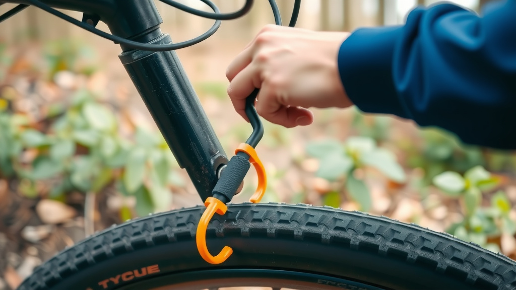 Fixing a Flat Tire Without Tire Levers