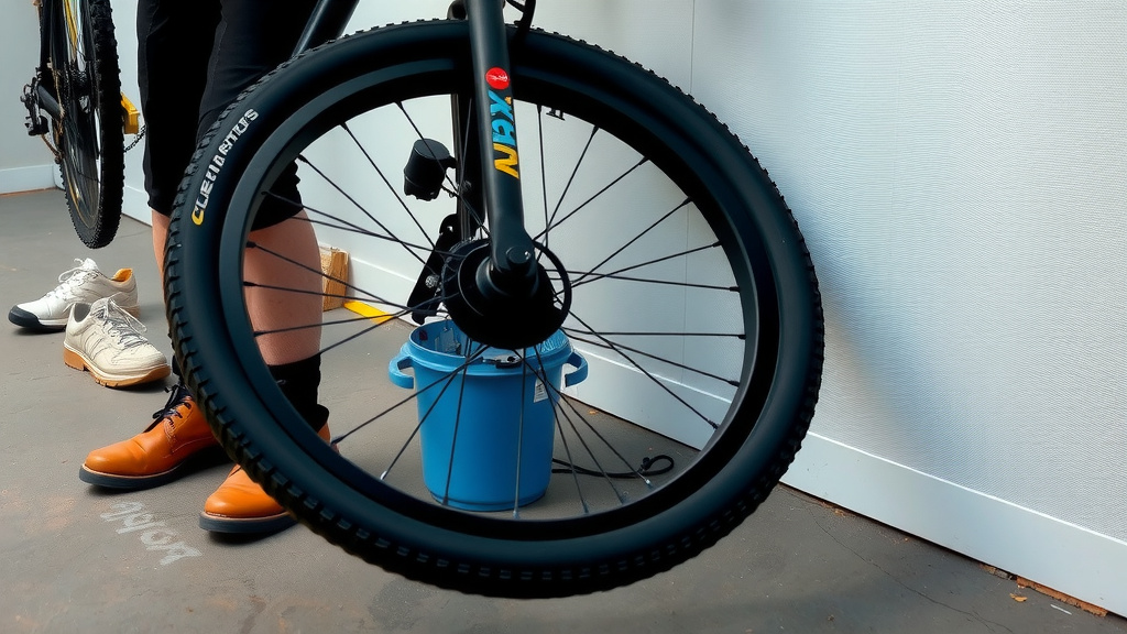 Getting Your Mountain Bike Wheel Off for a Tube Change