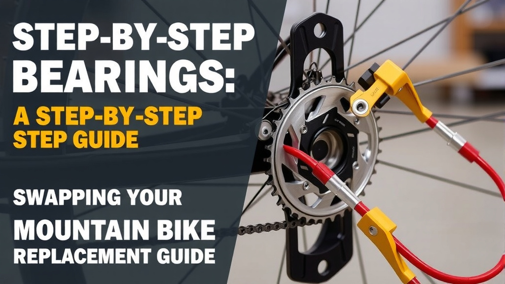 Swapping Your Mountain Bike Crank Bearings: A Step-by-Step Guide