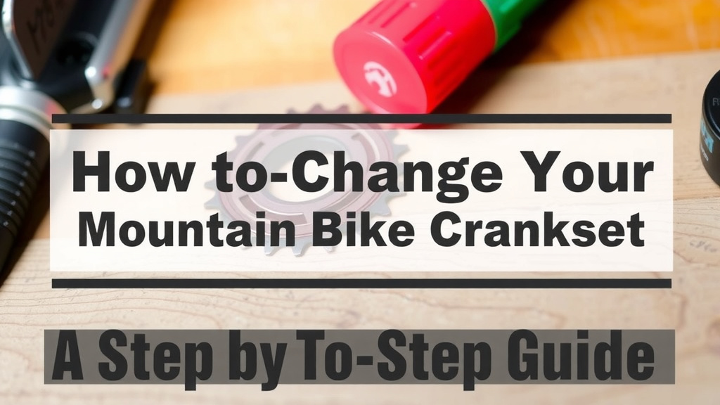 How to Change Your Mountain Bike Crankset: A Step-by-Step Guide