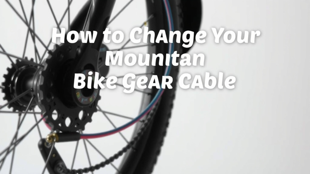 How to Change Your Mountain Bike Gear Cable