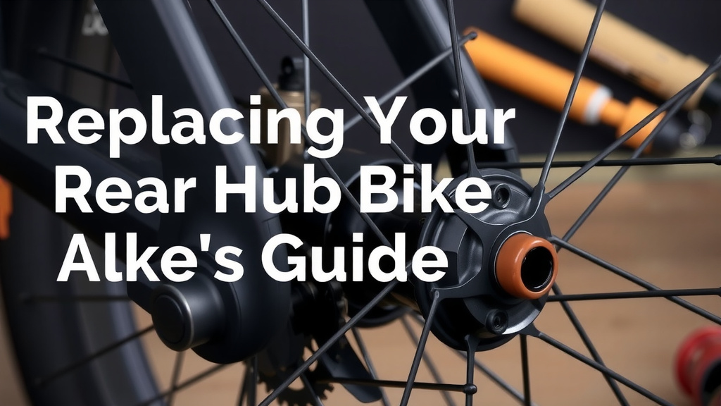 Replacing Your Mountain Bike's Rear Hub: A Step-by-Step Guide