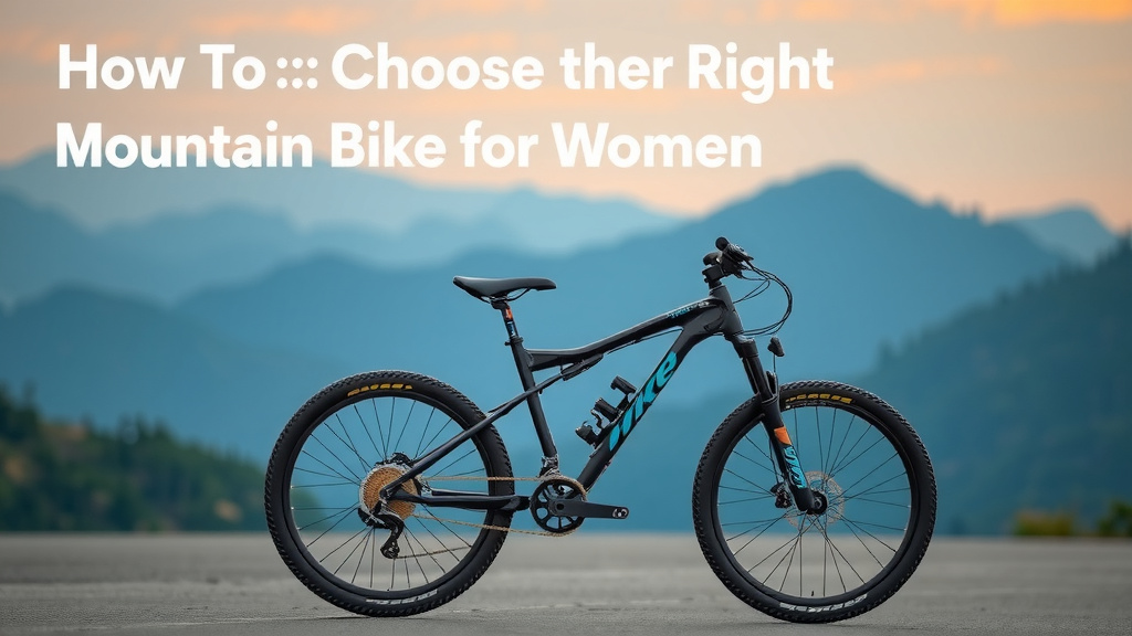 Choosing the Right Mountain Bike for Women