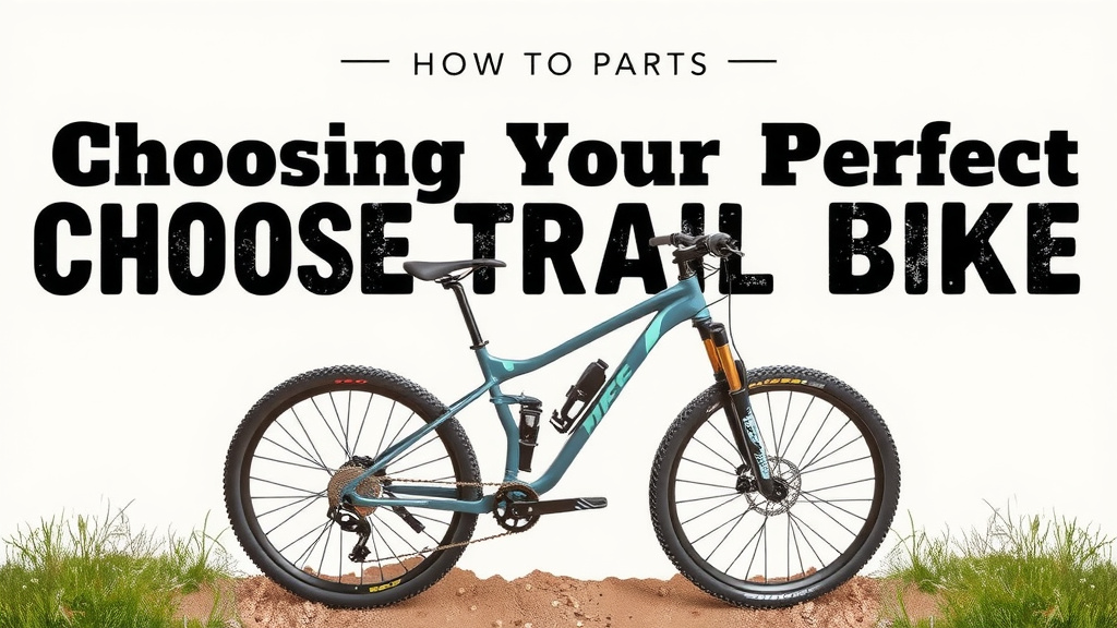 Choosing Your Perfect Trail Mountain Bike