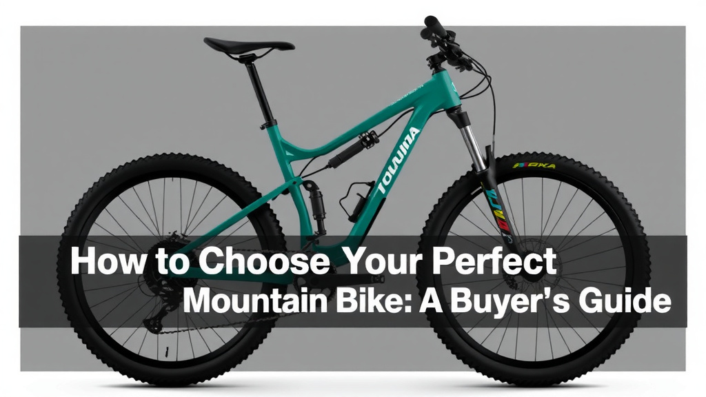 How to Choose Your Perfect Mountain Bike: A Buyer's Guide