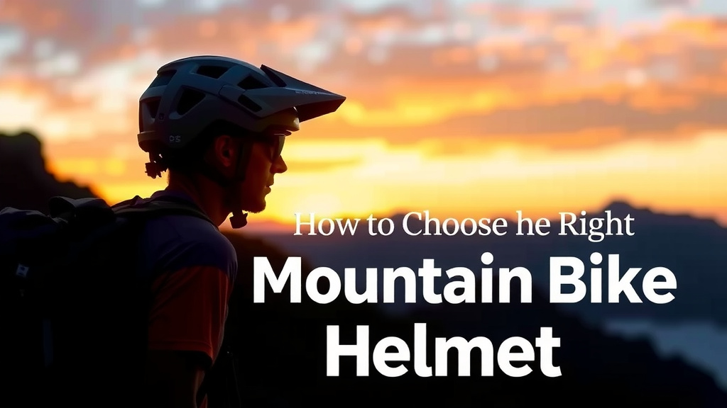 Choosing the Right Mountain Bike Helmet