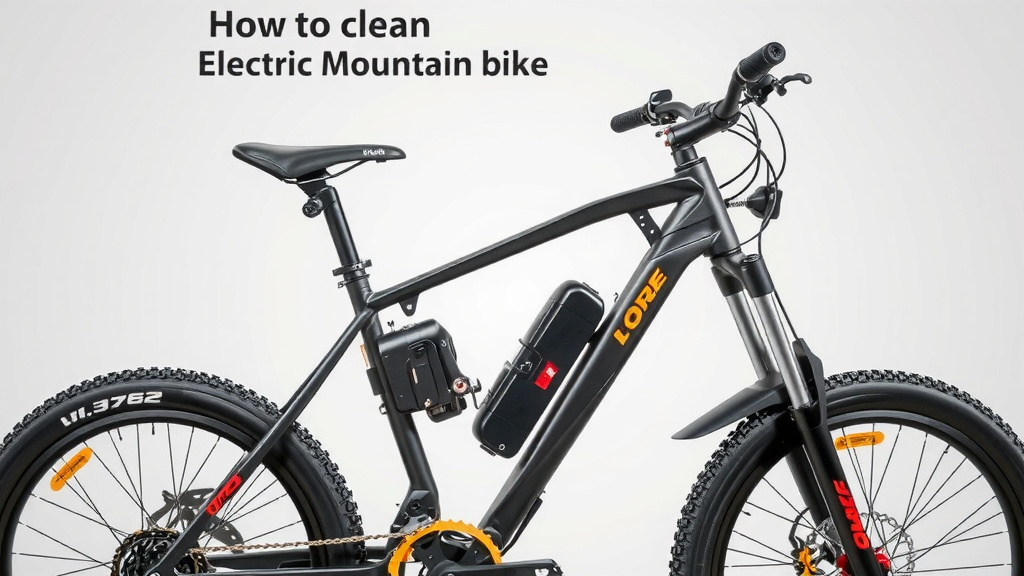 How to Clean Your Electric Mountain Bike Effectively