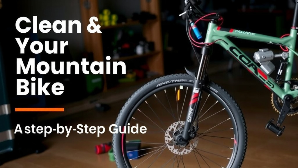 Clean & Lube Your Mountain Bike: A Step-by-Step Guide