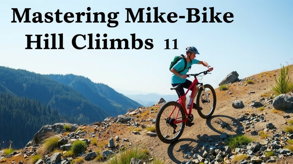 Mastering Mountain Bike Hill Climbs