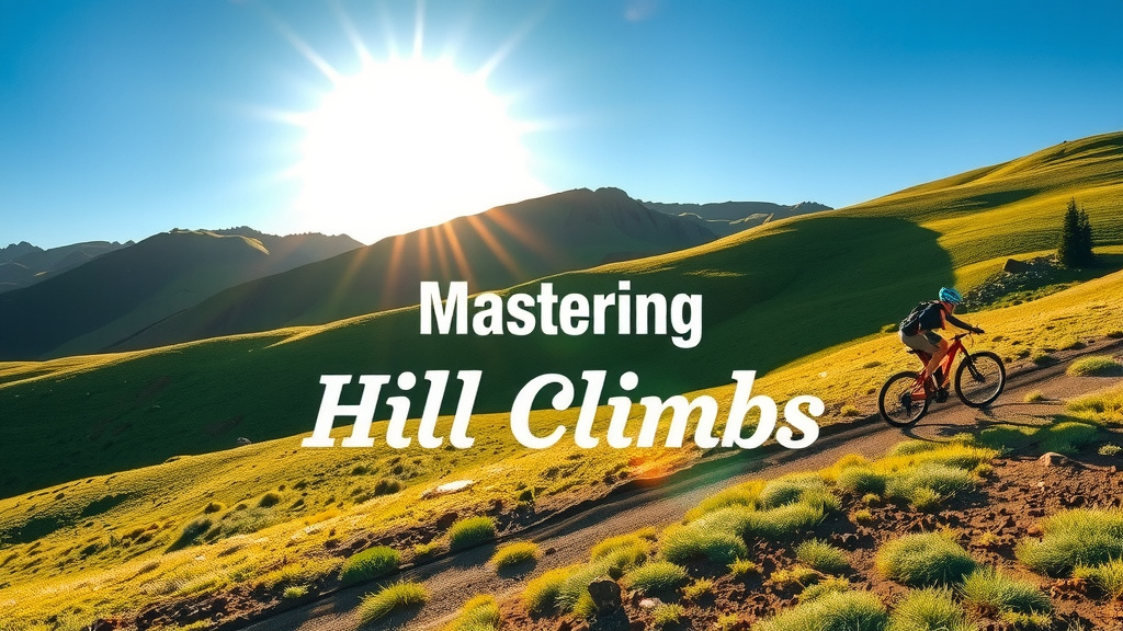 Mastering Mountain Bike Hill Climbs