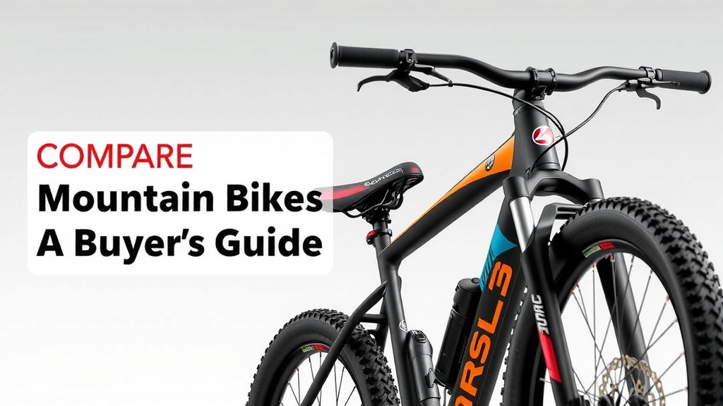 Compare Mountain Bikes: A Buyer's Guide