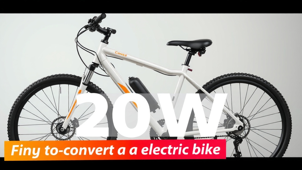 Convert Your Mountain Bike to Electric: A Step-by-Step Guide