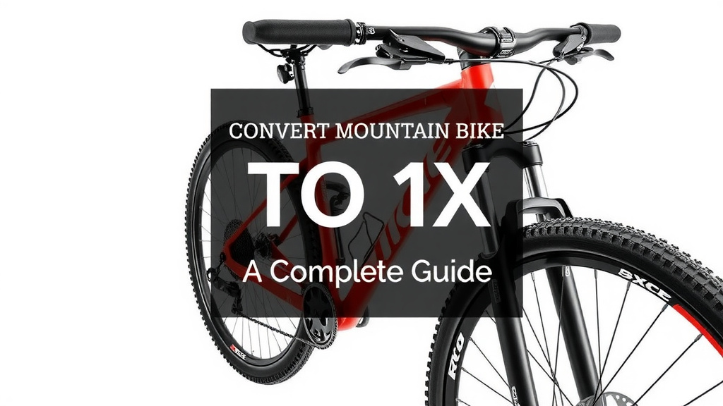 Convert Mountain Bike to 1x: A Complete Guide