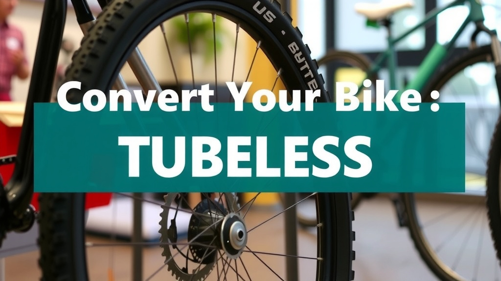 Converting Your Mountain Bike to Tubeless Tires