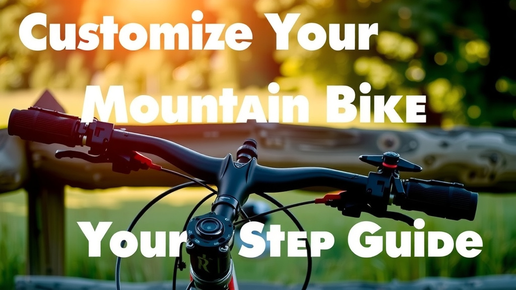 Customize Your Mountain Bike: A Step-by-Step Guide