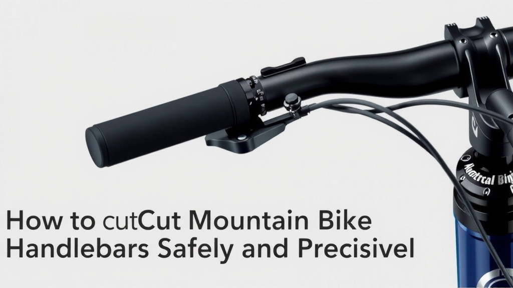 How to Cut Mountain Bike Handlebars Safely and Precisely