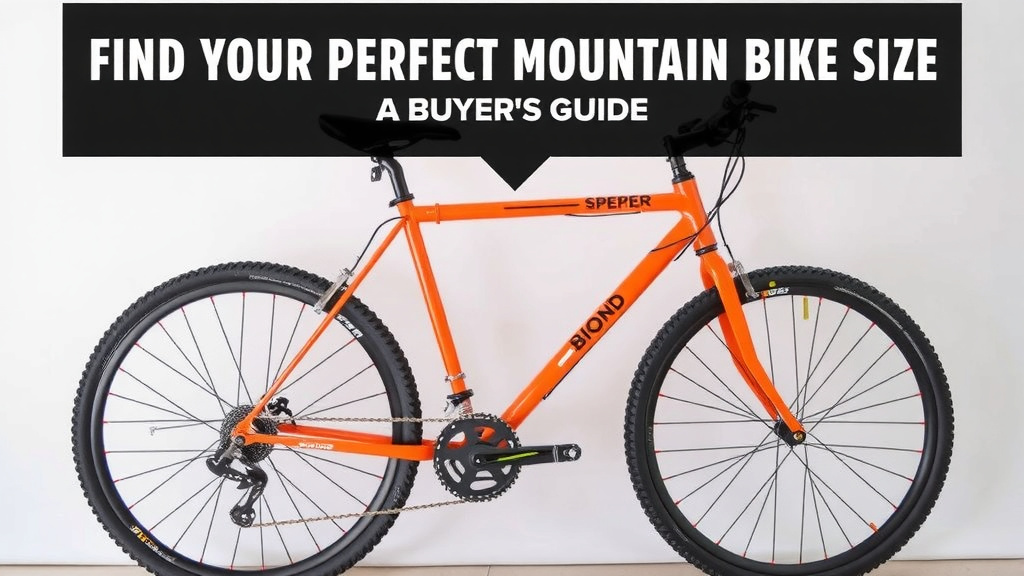 Find Your Perfect Mountain Bike Size: A Buyer's Guide