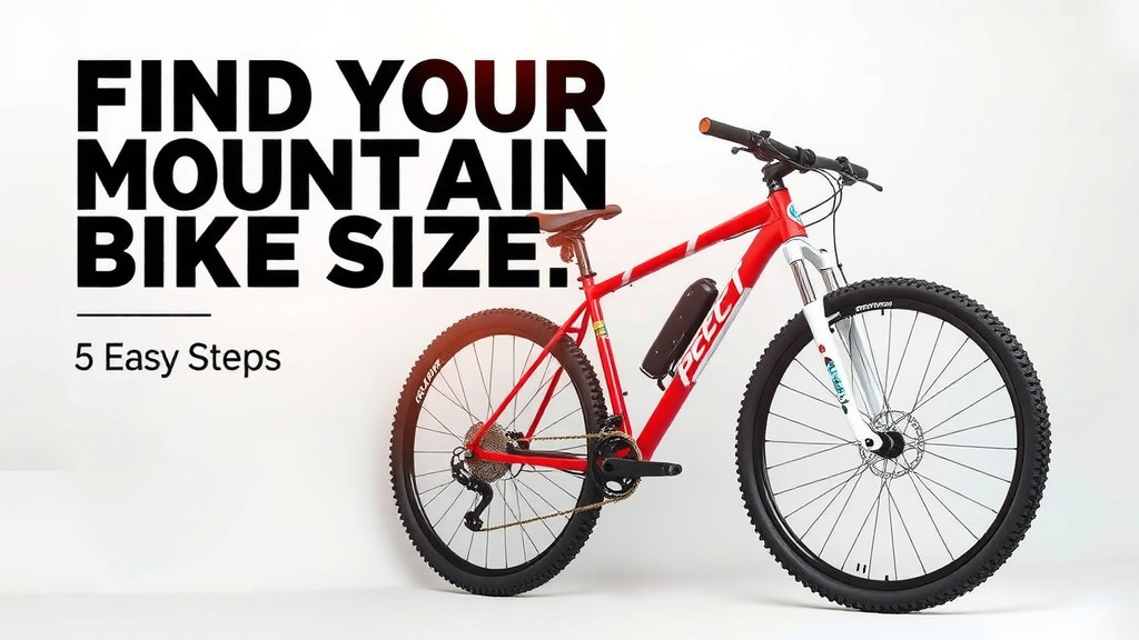 Find Your Perfect Mountain Bike Size in 5 Easy Steps