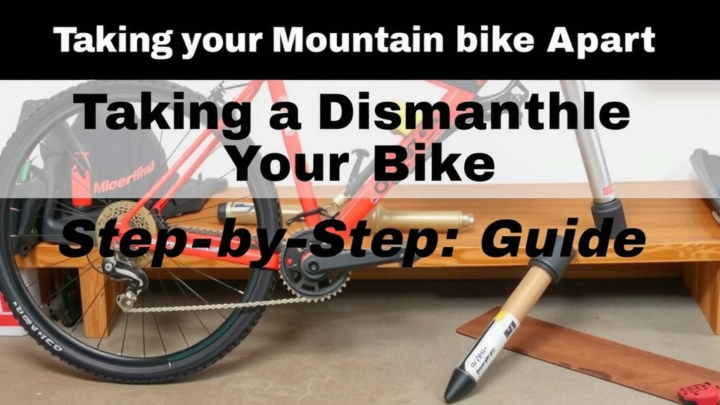 Taking Your Mountain Bike Apart: A Step-by-Step Guide