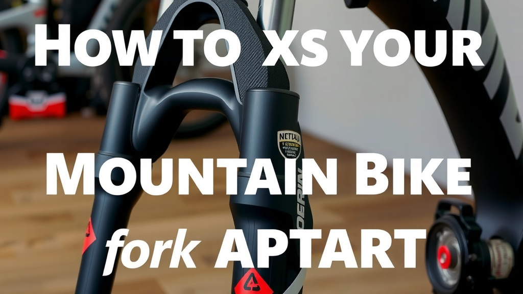 Taking Your Mountain Bike Fork Apart