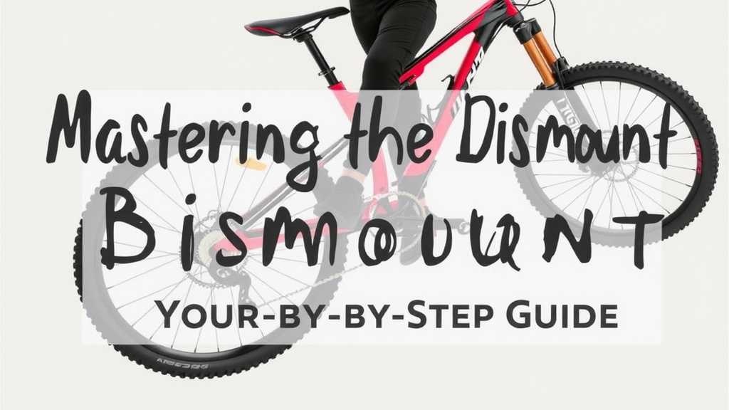 Mastering the Mountain Bike Dismount: Your Step-by-Step Guide