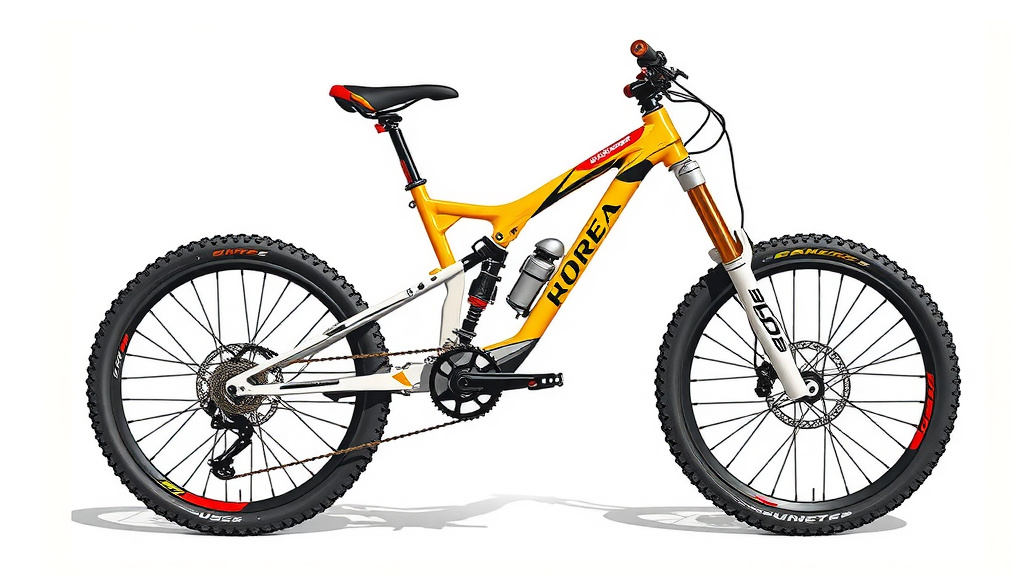 Realistic Mountain Bike Drawing Tutorial for Beginners