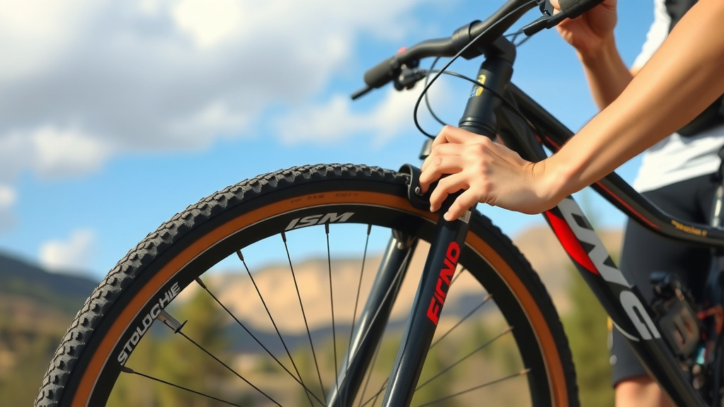 Getting Your Mountain Bike Tires Properly Inflated