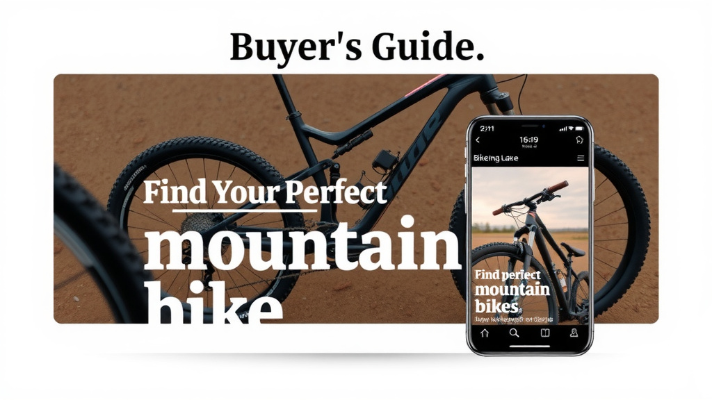 Find Your Perfect Mountain Bike: A Buyer's Guide