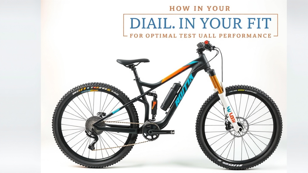 Dial In Your Mountain Bike Fit for Optimal Performance