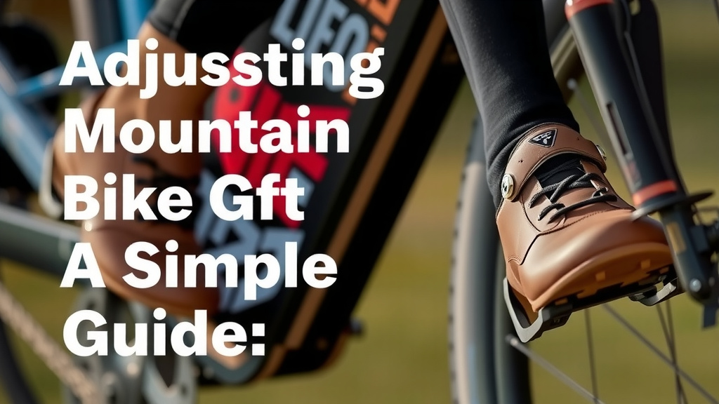 Adjusting Mountain Bike Cleats: A Simple Guide