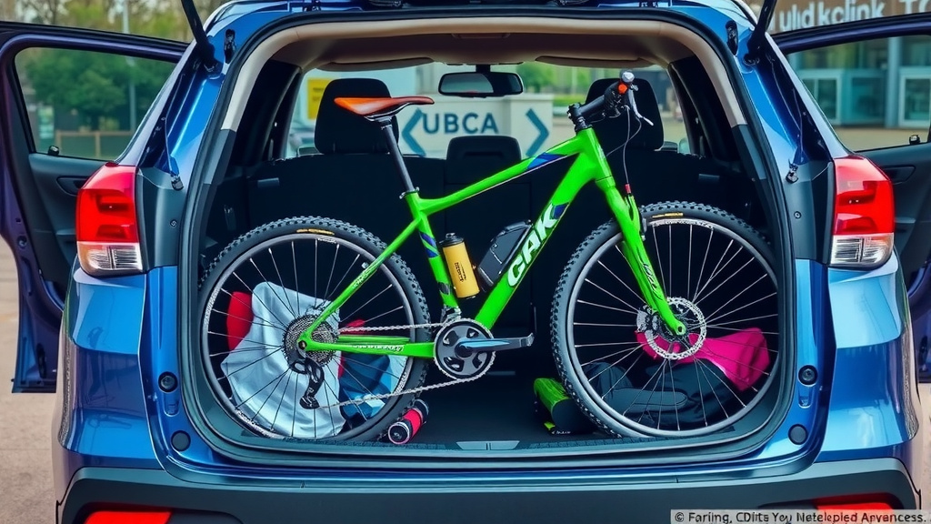 Getting Your Mountain Bike Into Your Car Safely