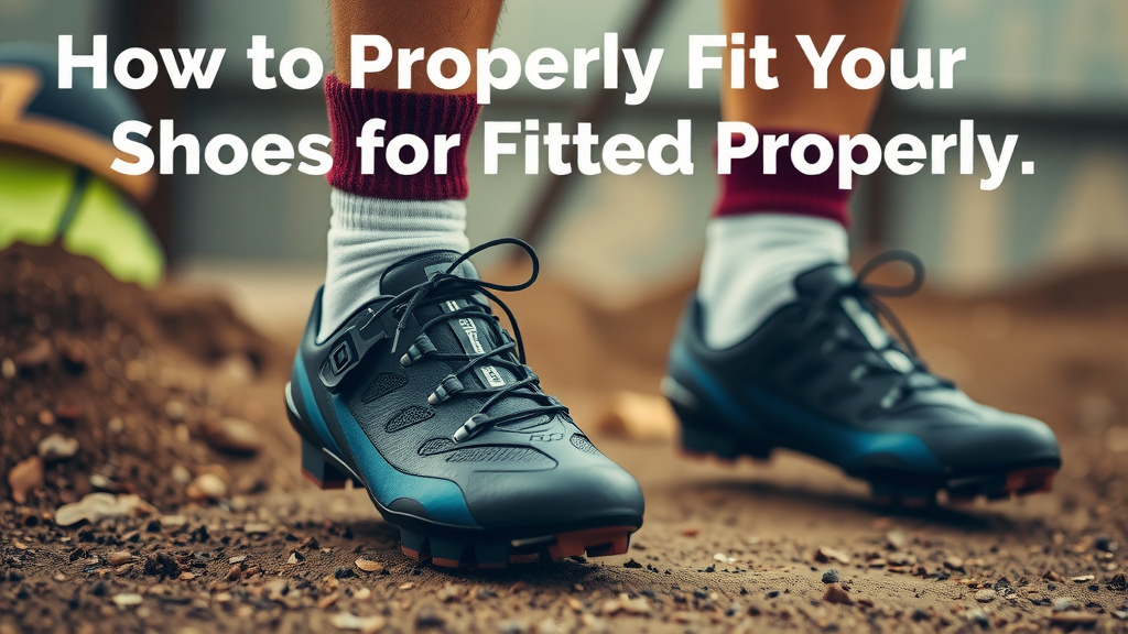Getting Your Mountain Bike Shoes Fitted Properly