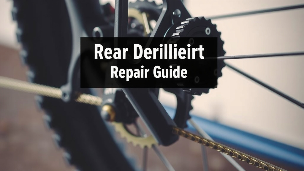 Mountain Bike Rear Derailleur Repair Guide